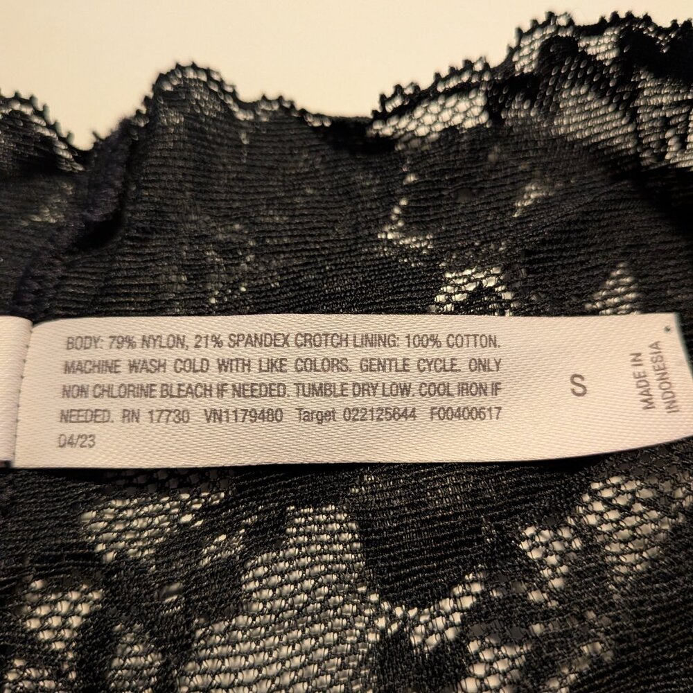 Auden Black Lace Boyshort Underwear NWT - Picture 7 of 7